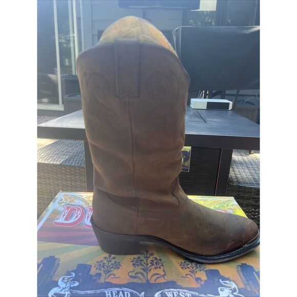 Durango SW542 Men\'s New With Box Vintage Western Boots Brown US Size 10 EE main image 6